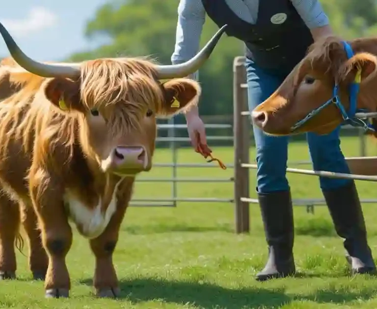 How to Train and Handle Mini Highland Cow
