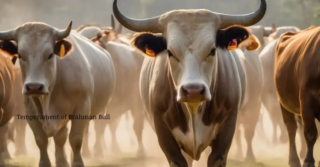 Temperament of Brahman Bulls