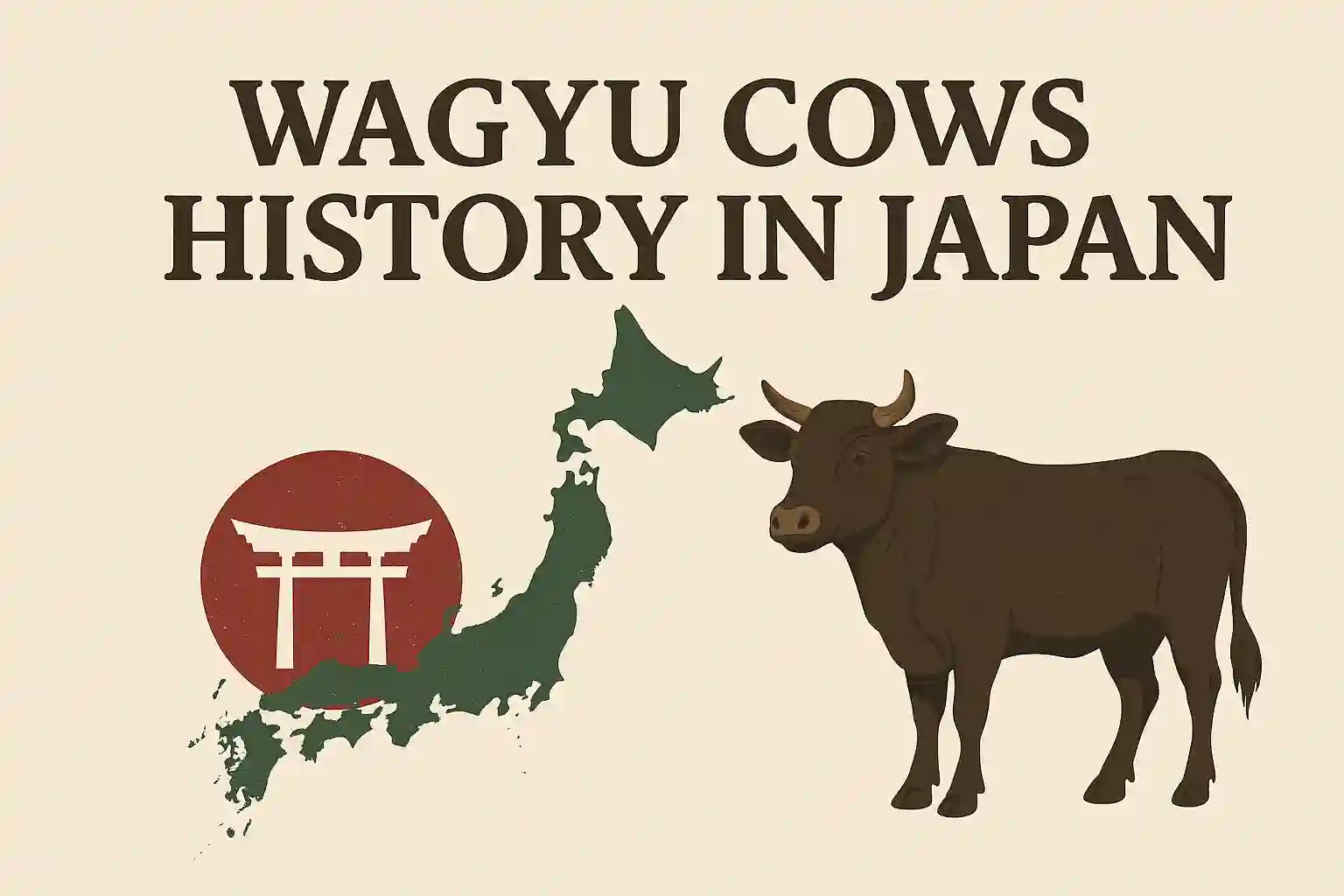 Wagyu Cows History in Japa