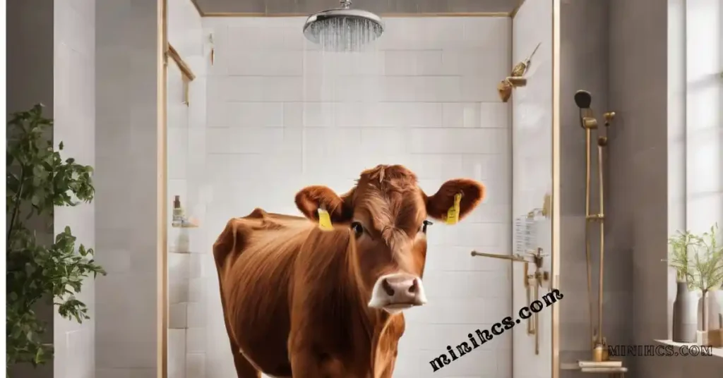 mini cow grooming