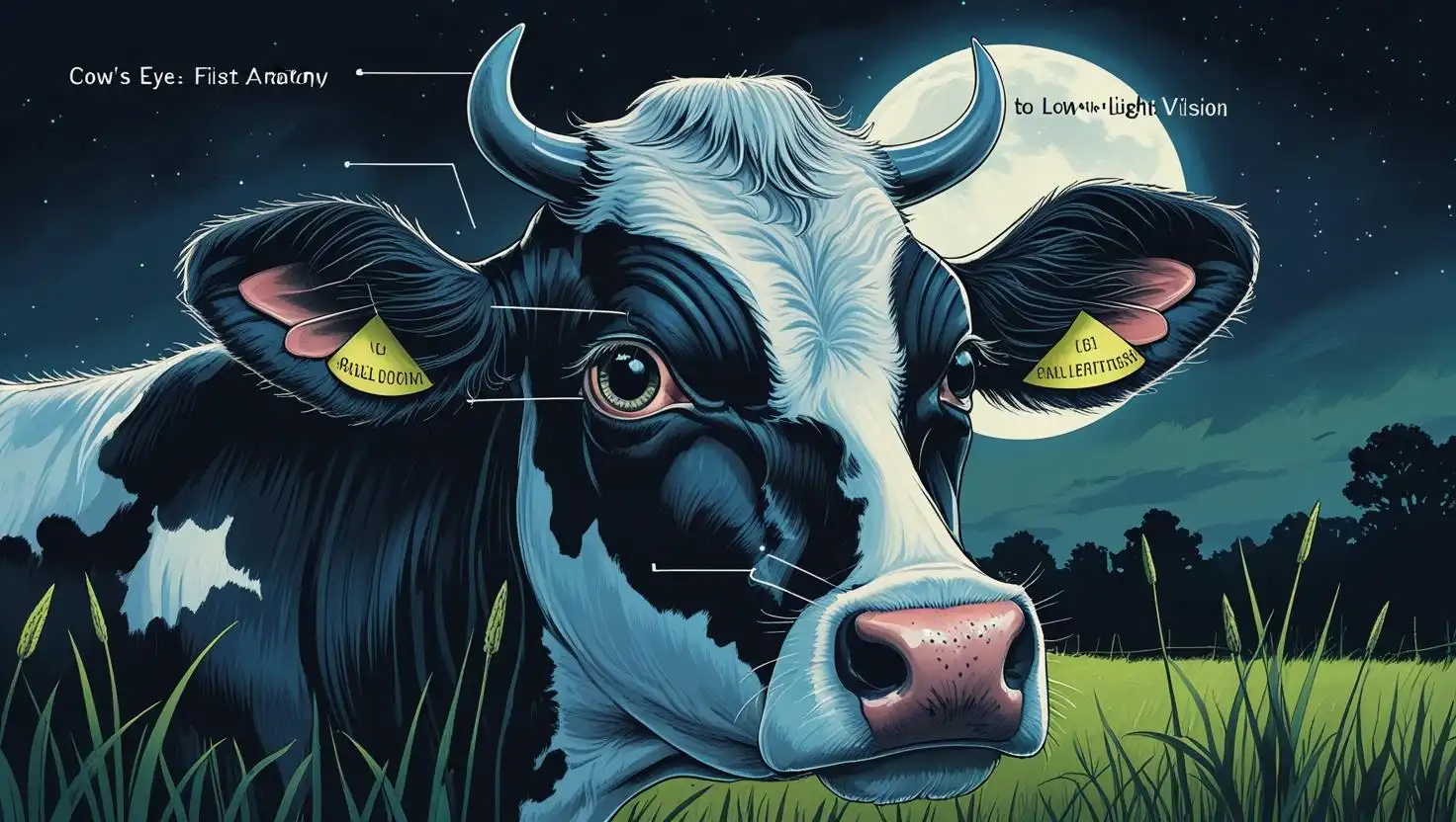 Can Cows See in the Dark?