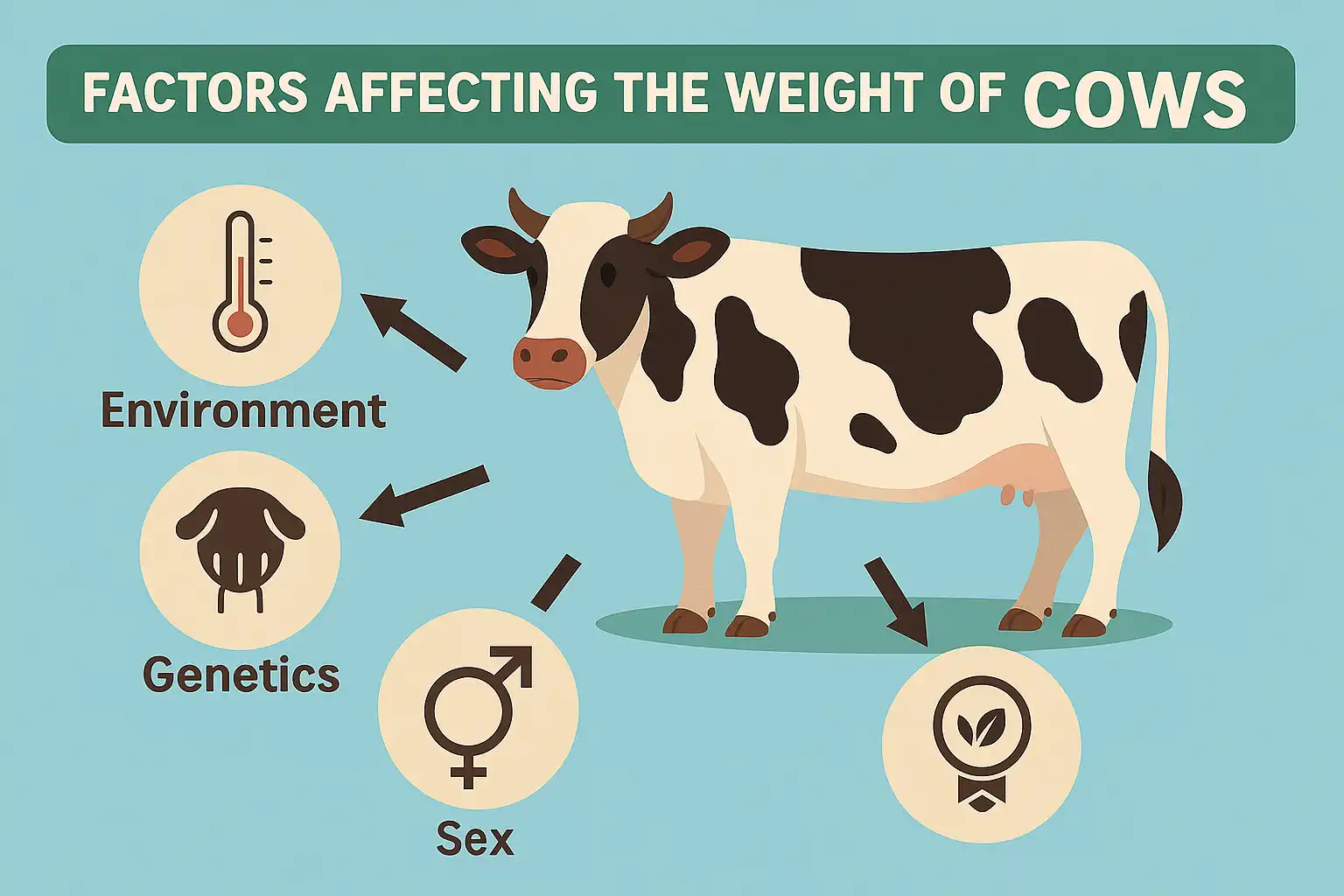 Factors Affecting the Weight of Cows