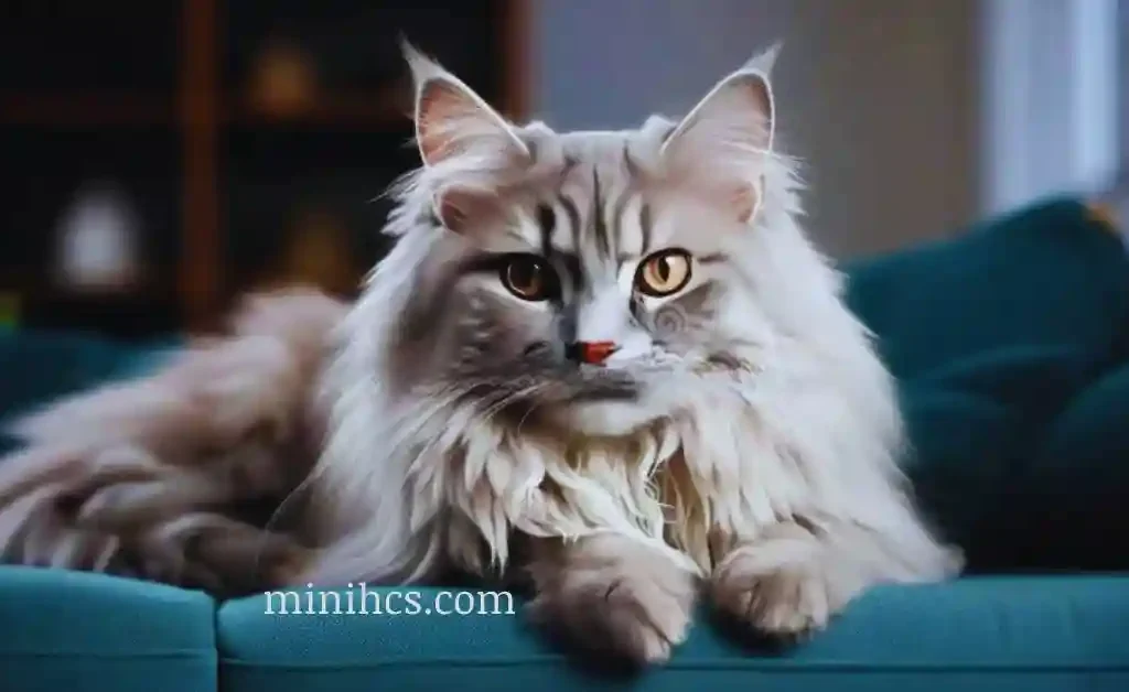 Grey British longhair cat personality