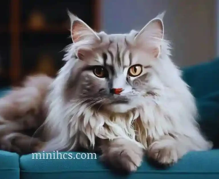 Grey British longhair cat personality