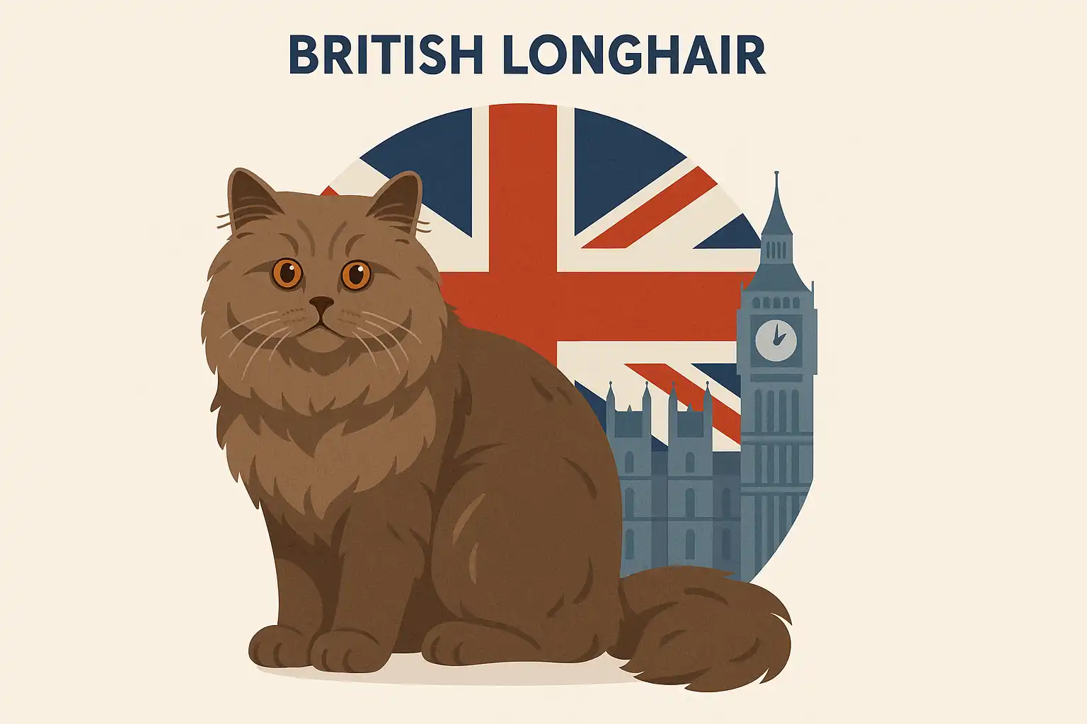 British Longhair cat Origin