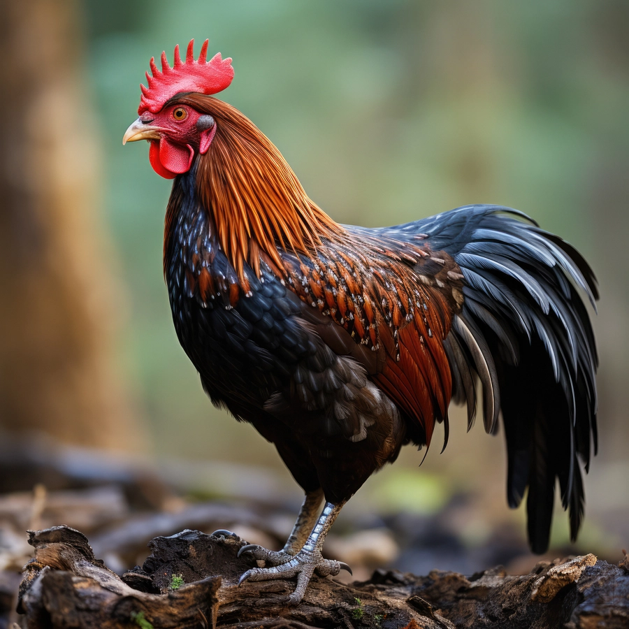 Rhode Island Red Rooster