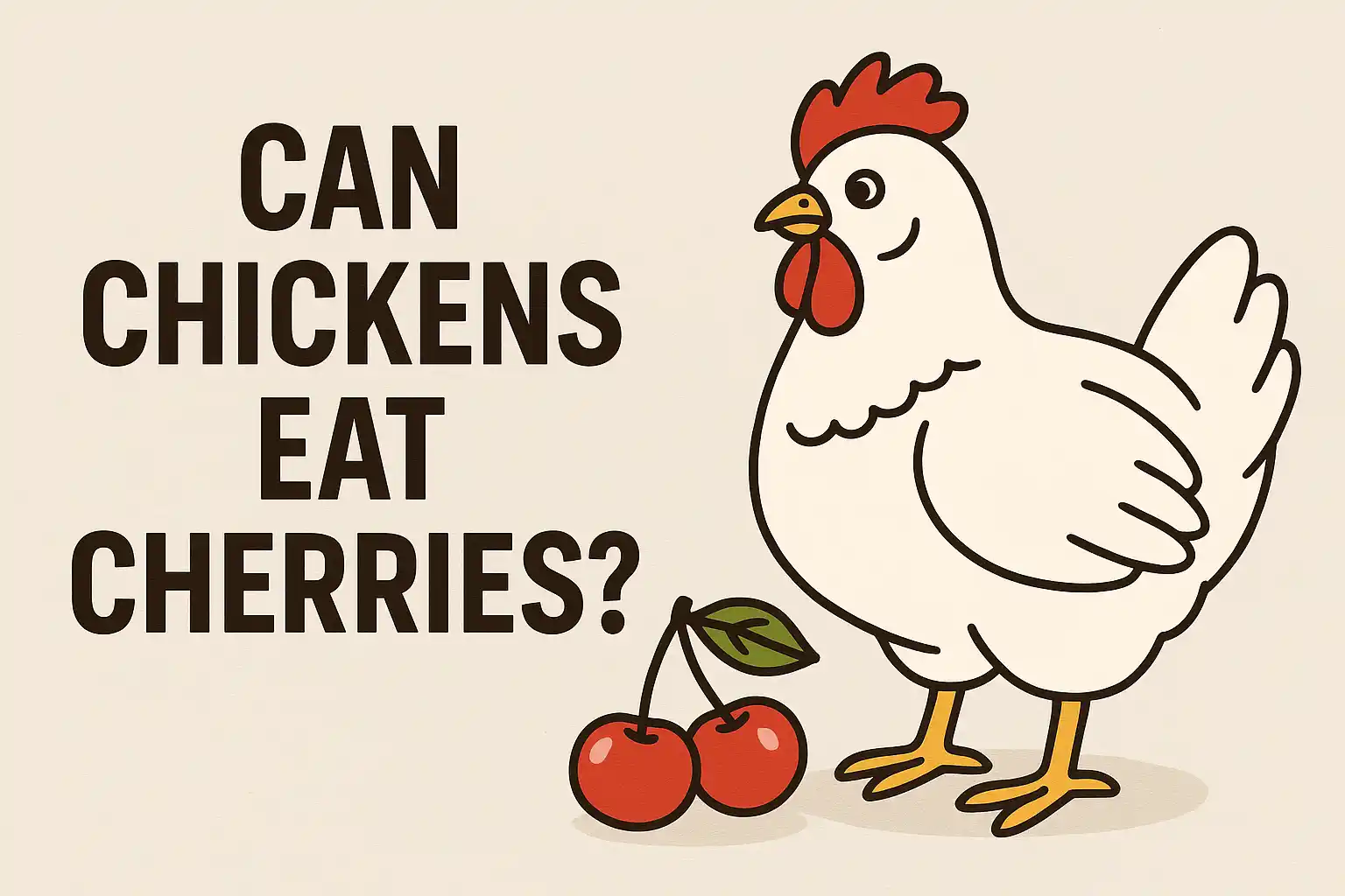 Can Chickens Eat Cherries